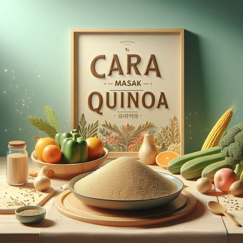 cara masak quinoa